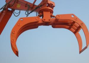 Wholesale High Efficiency Rotating Excavator Bucket Tractor Grapple Attachment from china suppliers