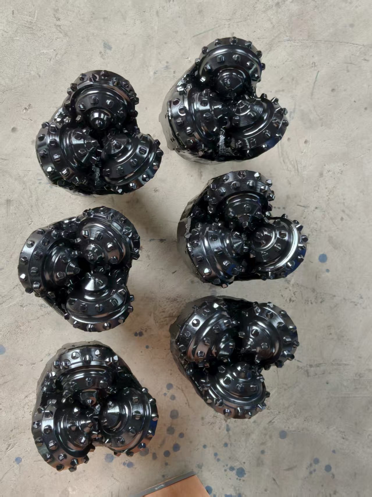 Roller bit 5 3/8inch IADC637 three Cone Bit well drill bits