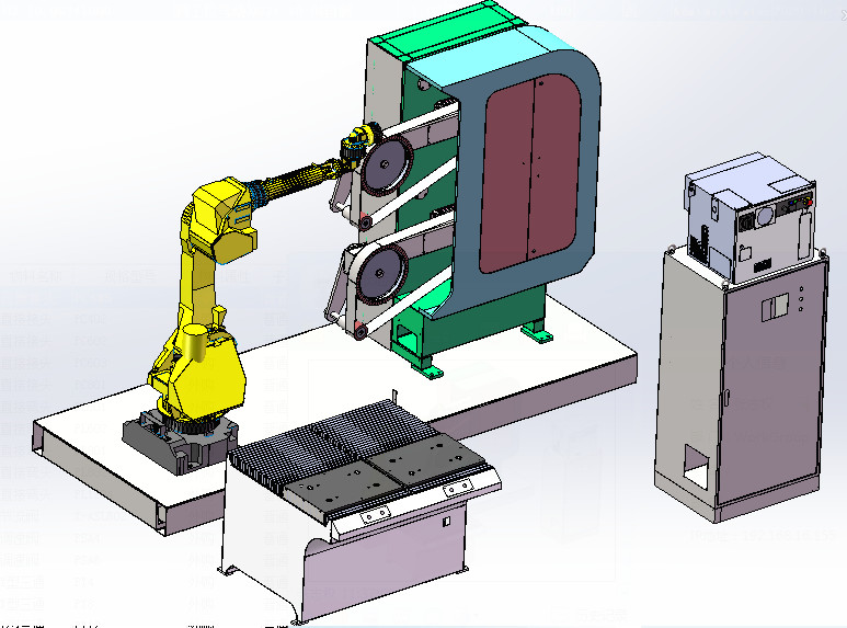 High Production Automatic Polishing Machine Two Stations For Brass Faucet