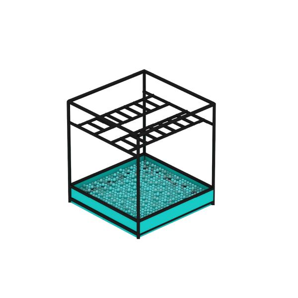 Junior Ninja Course Indoor Playground Equipment for Ages 5-12