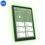Free POE LCD Touch Screen Android 13 Smart Home Products With LED Light Bar