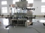 Powerful liquid toilet cleaner filling machine