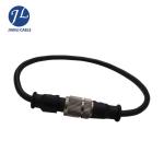 Multimedia Female Thread Four Pin Metal Cable Connector Aviation Plug Shockproof
