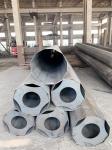 35KV Single / Double Circuits Hot Dip Galvanized Steel Pole For Electric