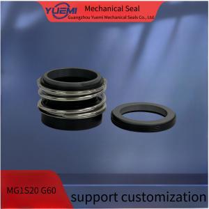 MG1S20 rubber bellows mechanical seal single spring unbalance