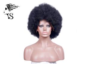 Wholesale Tight Afro Kinky Curly Full Lace Human Hair Wigs Short Black Wigs Heavy Density from china suppliers