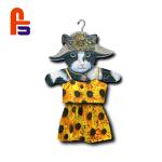 Cute 128 - 300gsm Coated Paper Material For Clothes Custom Cardboard Hangers