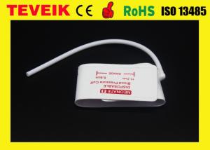 Wholesale M1872A Disposable Neonate Non Invasive Blood Pressure Cuff Single Hose Nonwoven Cloth from china suppliers