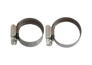 China Stainless Steel Band & Screw Hose Clamp with Welding 9mm Bandwith Germany Type, W4 on sale