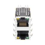 Belfuse 0845-2G1T-H5-F Compatible LINK-PP LPJ17633AENL 10/100 Base-T Green