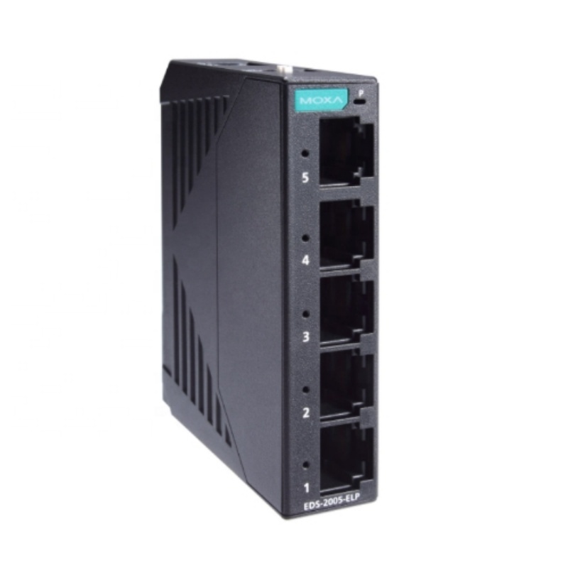 Metal Housing 5-port Entry-level Unmanaged Ethernet Switches EDS-2005-EL Series Durable Design NO Private Mold