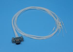 Wholesale 500 Cycles Durability Rectangular J30j Connector With 500mm AFR250 White Cable from china suppliers