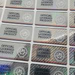 Gloss Laser Anti Counterfeiting Label Adhesive VOID Security Label ROHS