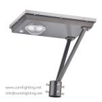 150LM/W 7500lm 50Watt Solar Led Post Light PIR Sensor