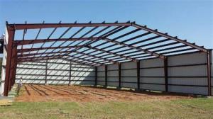 Wholesale C / Z Section Sandwich Panel Prefabricated Steel Frame Q355B Q235B from china suppliers
