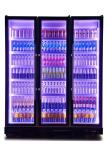 3 Door Glass Luxury Custom Bar Fridge Energy Cold Drink Refrigerator