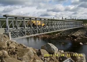 Wholesale Material Q420qc,Q355 Steel Deck Bridge Prefabricated Steel Bridges from china suppliers