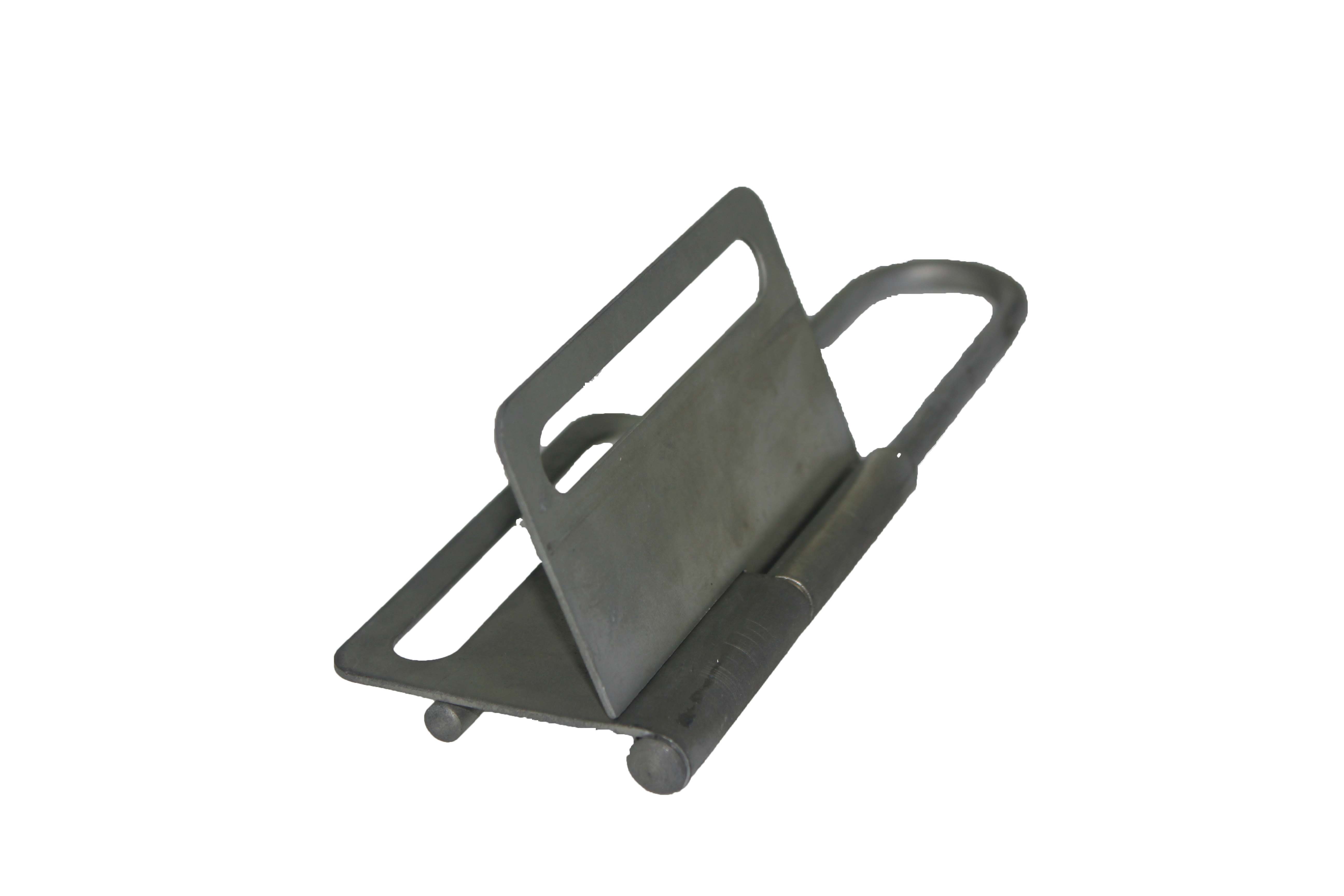 Butterfly Shape Safety Lockout Hasp , Hardened Steel Rust Coated Lock Out Hasp