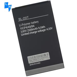 Wholesale Original 2500mAh BL-25IT Cell Phone Battery for TECNO W2 Stock MOQ MOQ from china suppliers