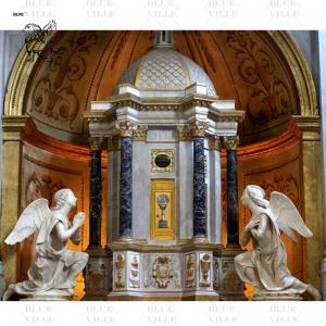 Wholesale Marble Baptismal Font White Natural Stone Church Altar Western Style Religiou Modern from china suppliers