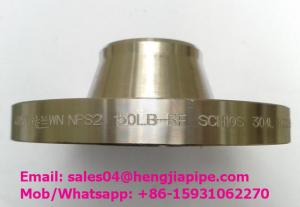 Wholesale NPS2'' WELD NECK FLANGES ss304L FLANGES SCH10 from china suppliers