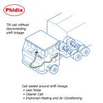 Low-Maintenance Remote Shifter for Cab-Over Trucks & Buses | Durable Manual