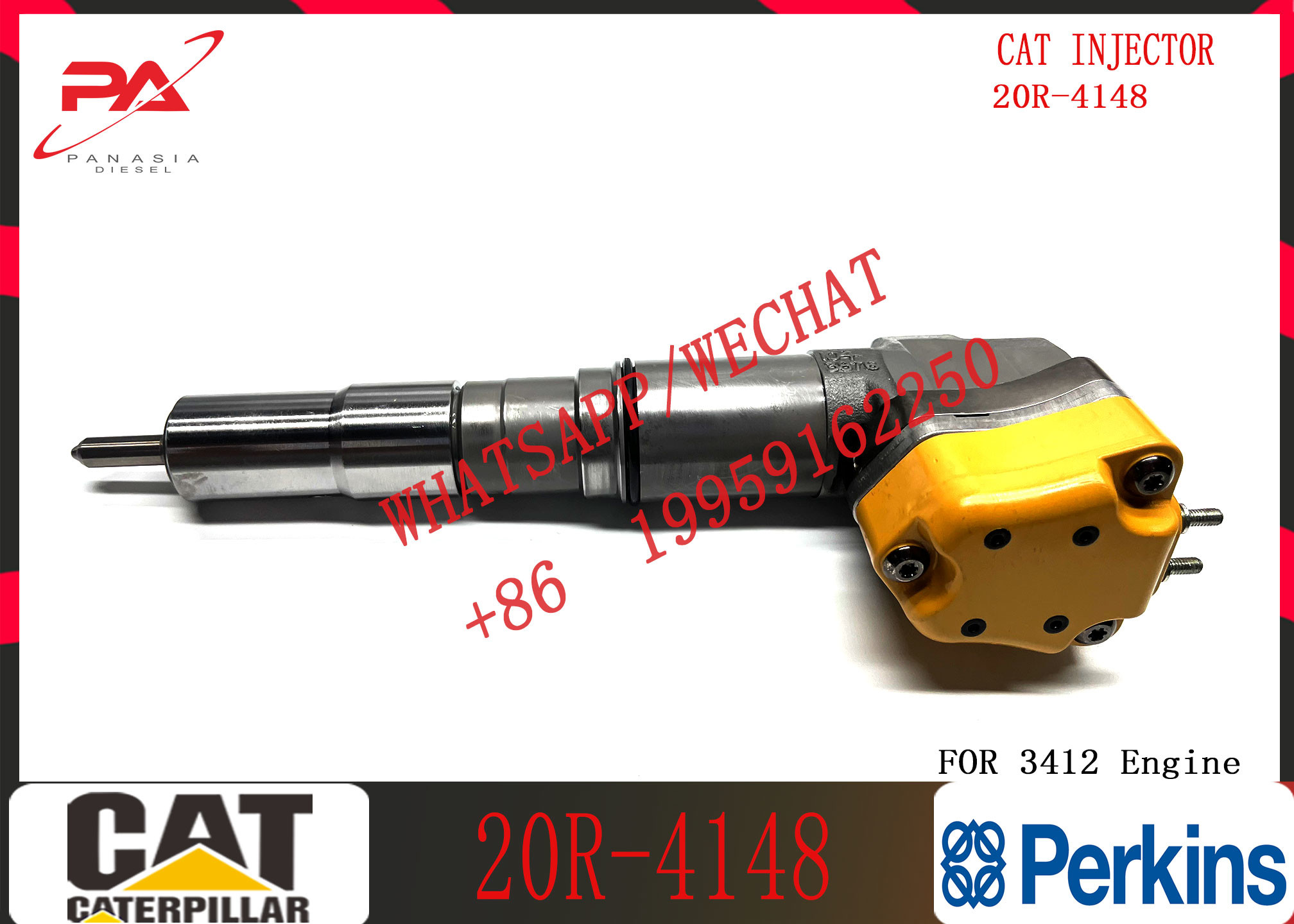 Fuel Injector 153-5938 20R-4148 20R-0758 10R-1267 10R-1266 174-7527 20R-0760 173-9272 232-1173