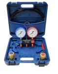 Upper R744 Car Air Conditioner Refrigeration 80cm All-Copper HVAC Manifold Gauge