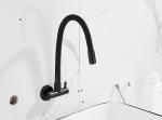 Wall Mounted Kitchen Hotel Single Hole SUS Concealed Basin Mixer