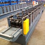 100-9000kg Warehouse Storage Steel PLC Rack Roll Forming Machine