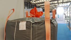 Wholesale Grey PP Fabric 1000KGS 4 Panel Big Jumbo Bags For Transportation Storage Seeds from china suppliers