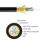 Fiber Optic Single Jacket Mini Span ADSS Drop Cable 50m 80m 100m