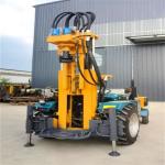 JZF-200 Pneumatic Water Well Drilling Rig Tractor Mounted with DTH Hammer Rock