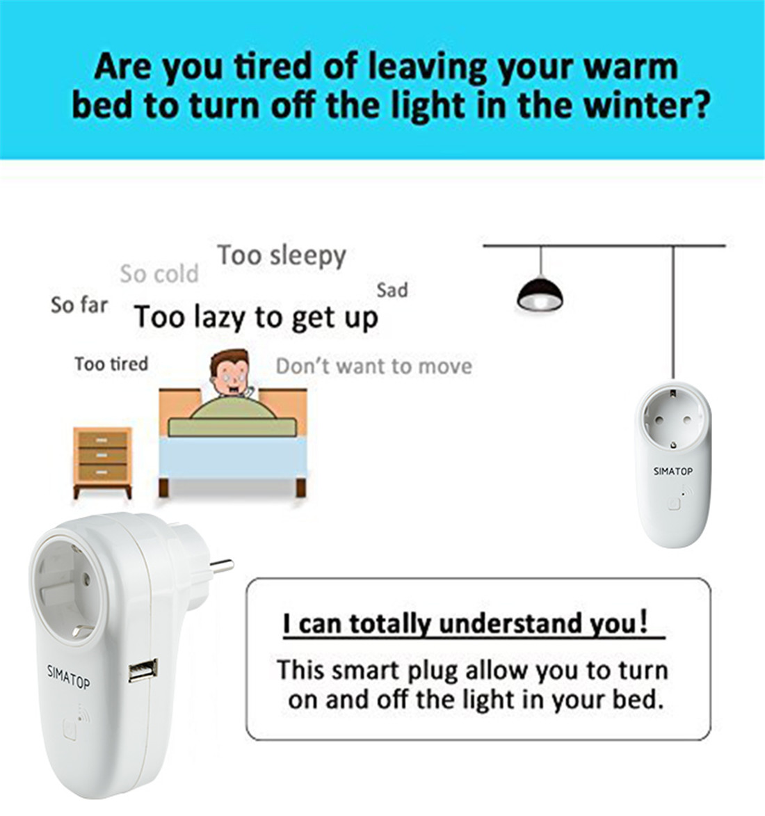 Europe smart plug with USB