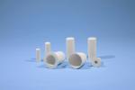 Cylindrical Corundum Mullite , Carbon / Sulfur Analysis Alumina Ceramic Crucible