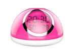 6 Nature Sounds Dawn Simulator Alarm Clock , Rechargeable Natural Wake Up Light
