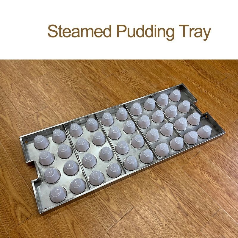 RK Bakeware China Foodservice NSF Auto Bake Serpentine Oven Use Stainless Steel Steamed Pudding Tray