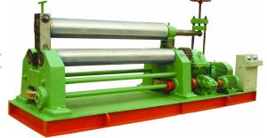 Wholesale Three Roll Hydraulic Plate Rolling Machine With Main Drive Motor Power 15kw from china suppliers