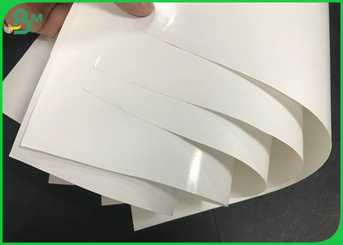 80gsm 90gsm PE Coated One side White Kraft Paper Roll For Tea Wrapping
