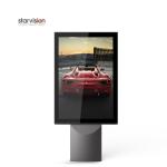 Floor Stand 5000nits Outdoor LED Totem With 3840HZ High Refreshing