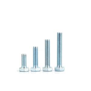 Wholesale Shipping Way Hk Post Steel Hex Head Bolt 4.8/8.8/10.9/12.9 Grade Full Thread Hex Bolt from china suppliers