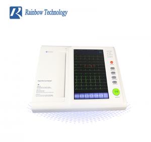 Wholesale 12 Channels Medical ECG Machine hidden handle Built In Rechargeable Lithium Battery from china suppliers