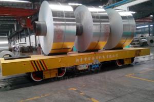 Wholesale Flatbed Large Workpiece Coil Transfer Cart For Building Construction Busbar Power from china suppliers