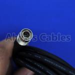 6 pin Hirose Male to DB9 RS232 Data Download Cable for Topcon Leica Nikcon