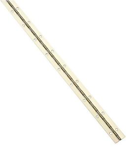 Wholesale Durable Indoor Door Brass Long Heavy Duty Piano Hinge With Screw Holes from china suppliers