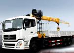Hydraulic Telescopic Truck With Crane 16.5 Meters Lifting Height