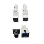 Inline ISO14001 SC UPC 55dB Fiber Optic Attenuator