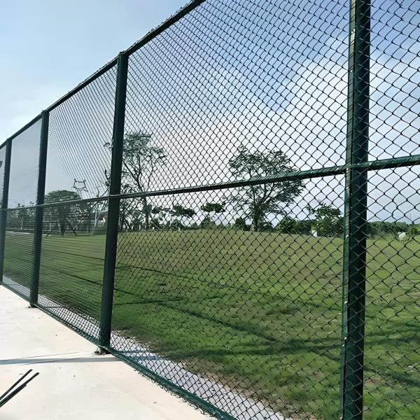 3 MM Chain Link Helideck Landing Nets PVC Coated Helideck Safety Net Diamond Hole