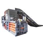 400-500kg/m3 Bale Density Horizontal Baling Machine for Compress Packaging
