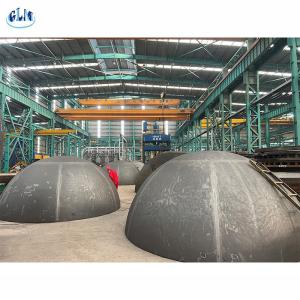 Wholesale Carbon Stainless Segmented Tank Heads, Crown Petal Dished Ends from china suppliers